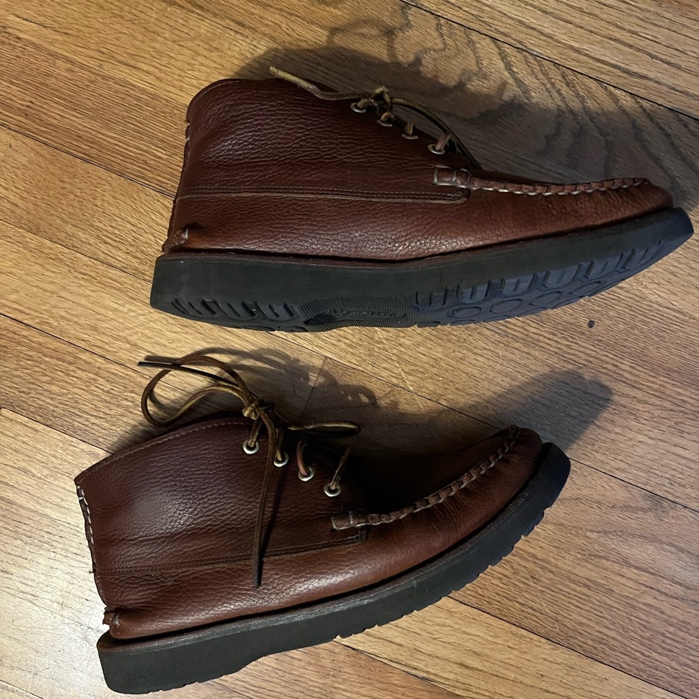 New England Outerwear Maine moccasin quarter Boot excellent 9.5 oak street